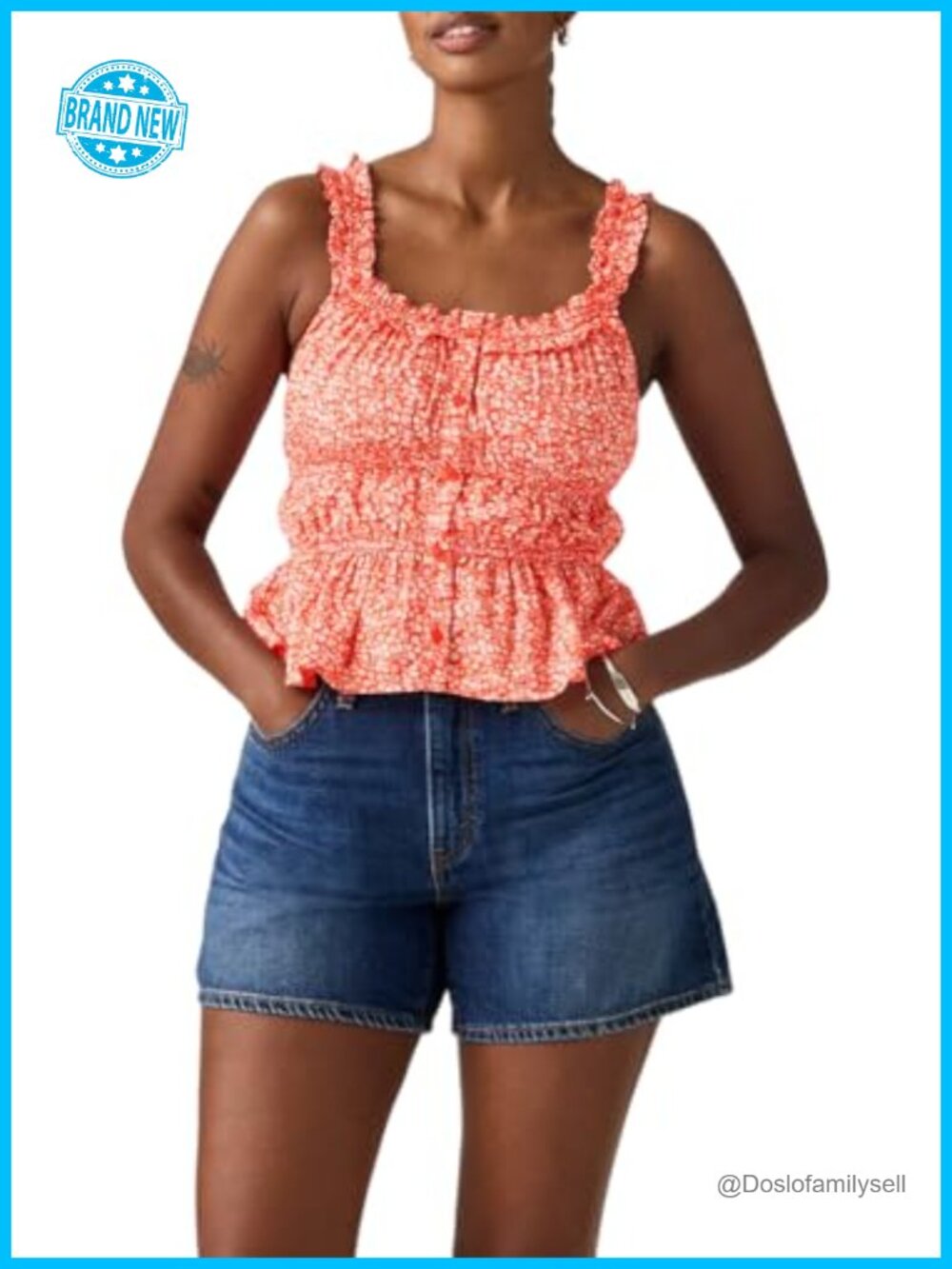 Sleeveless Blouse Ruffle Ruched Sweetheart Tank Top
